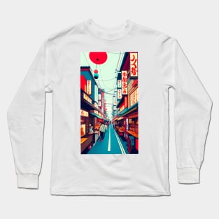 Tokyo street Long Sleeve T-Shirt